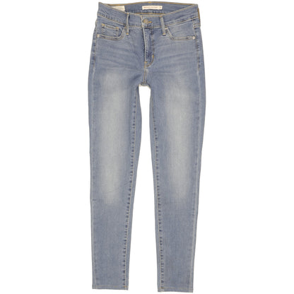 Levi's 310 Shaping Women Blue Skinny Slim Stretch Jeans W26 L27