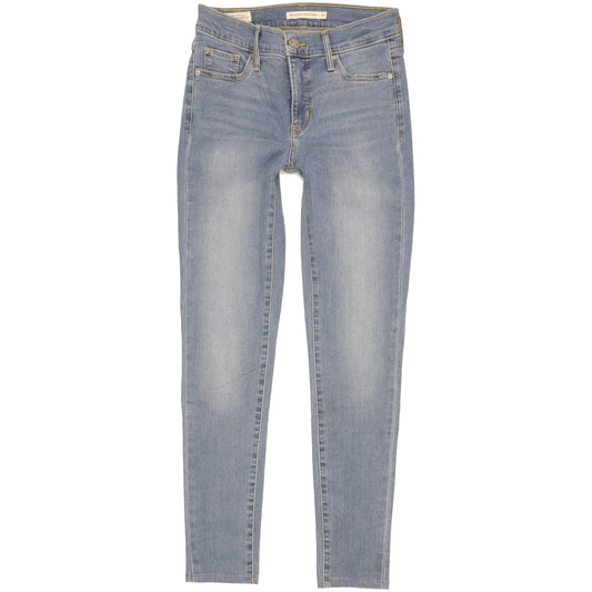 Levi's 310 Shaping Women Blue Skinny Slim Stretch Jeans W26 L27
