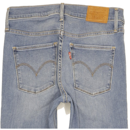 Levi's 310 Shaping Women Blue Skinny Slim Stretch Jeans W26 L27