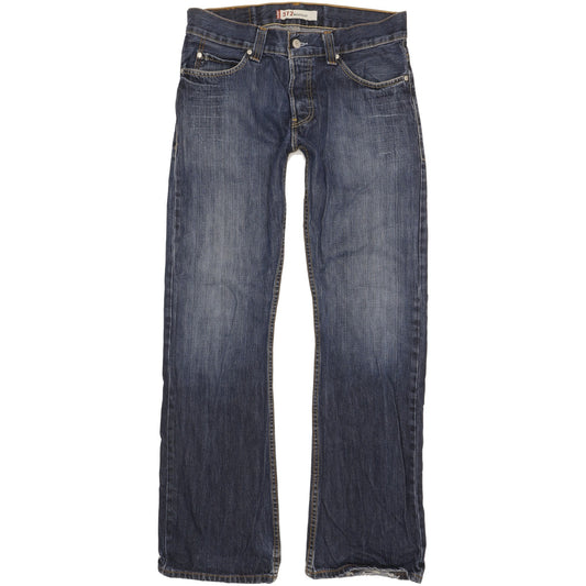 Levi's 512 Men Blue Bootcut Slim Jeans W32 L34