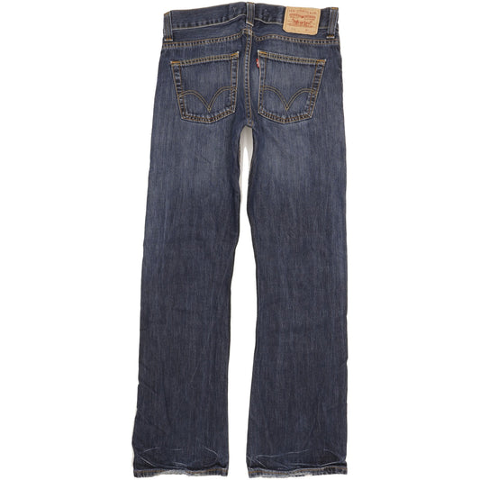 Levi's 512 Men Blue Bootcut Slim Jeans W32 L34
