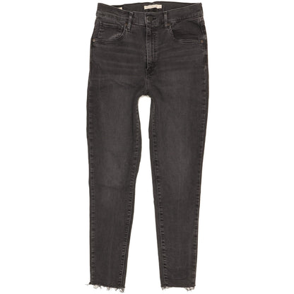 Levi's Mile Black Skinny Slim Stretch Jeans High Waisted W31 L28