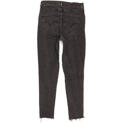 Levi's Mile Black Skinny Slim Stretch Jeans High Waisted W31 L28