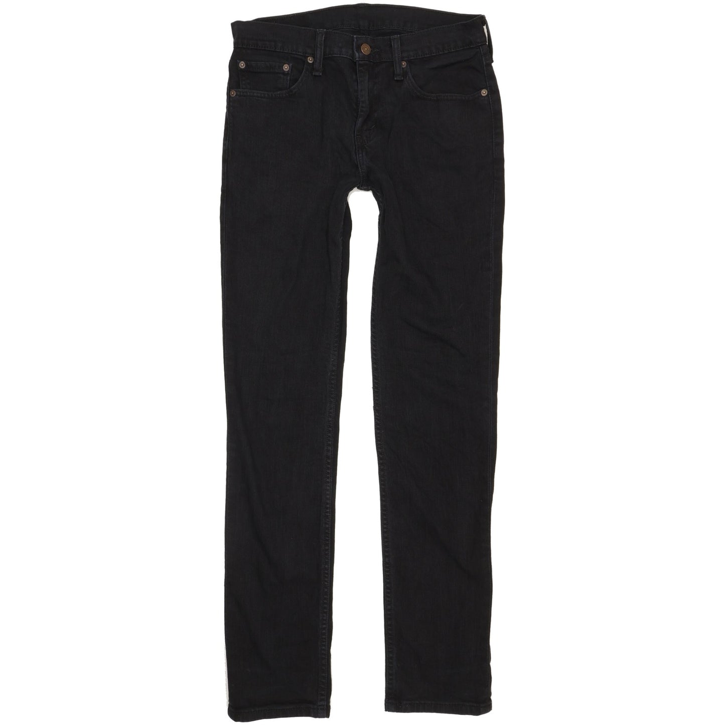 Levi's 511 Men Black Straight Slim Stretch Jeans W31 L34