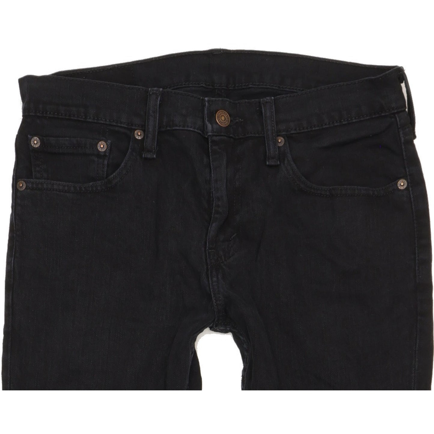Levi's 511 Men Black Straight Slim Stretch Jeans W31 L34