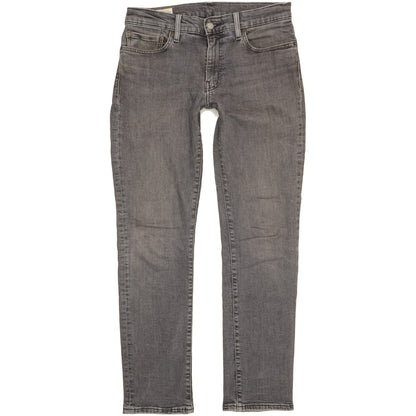 Levi's 511 Men Grey Straight Slim Stretch Jeans W31 L32