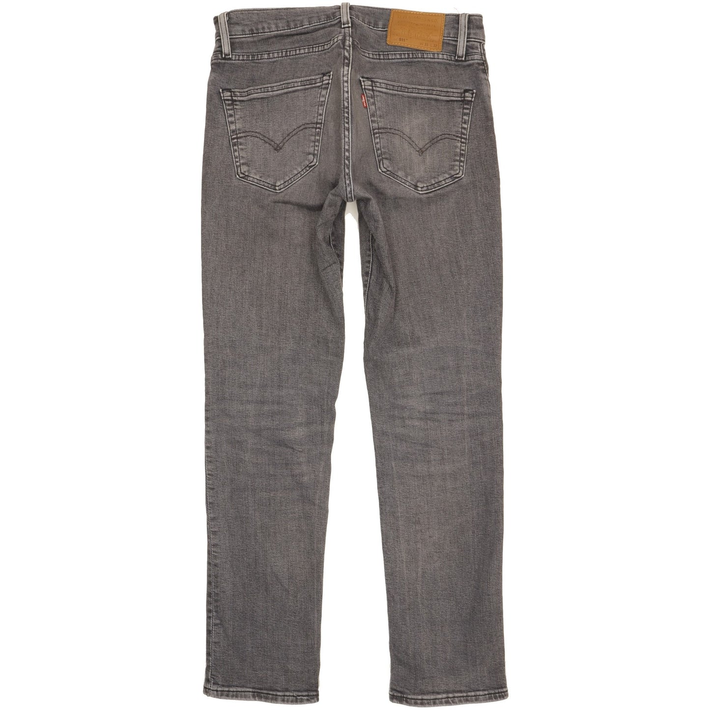 Levi's 511 Men Grey Straight Slim Stretch Jeans W31 L32