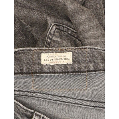 Levi's 511 Men Grey Straight Slim Stretch Jeans W31 L32