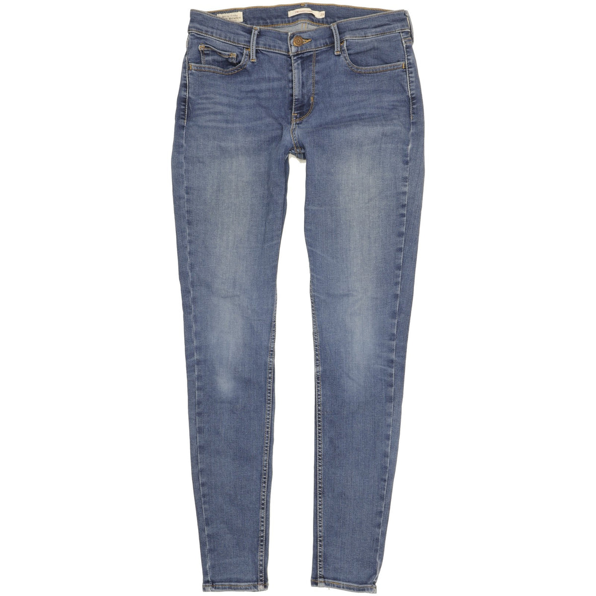 Levi's 710 Super Women Blue Skinny Slim Stretch Jeans W29 L30