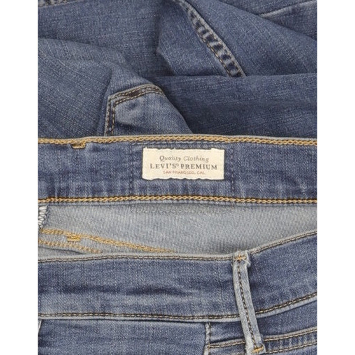 Levi's 710 Super Women Blue Skinny Slim Stretch Jeans W29 L30