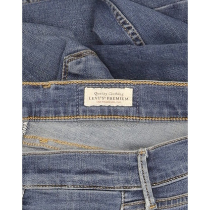 Levi's 710 Super Women Blue Skinny Slim Stretch Jeans W29 L30