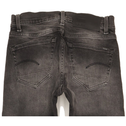 G-Star 3301 Men Black Skinny Slim Stretch Jeans W27 L33