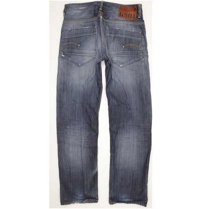 G-Star New Radar Men Blue Straight Regular Jeans W33 L32