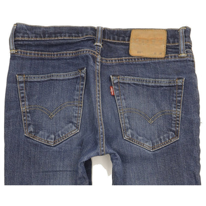 Levi's 511 Men Blue Straight Slim Jeans W31 L29