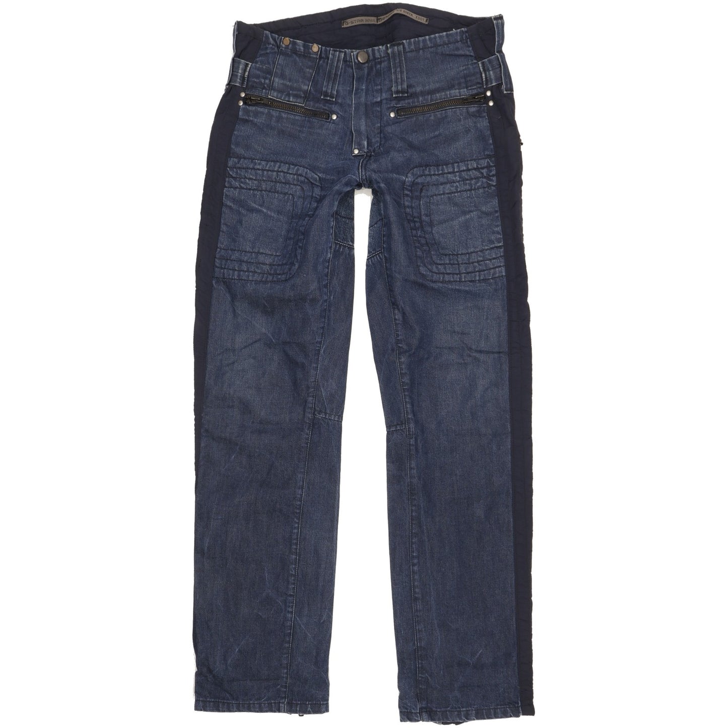 G-Star Track Men Blue Straight Regular Jeans W32 L33