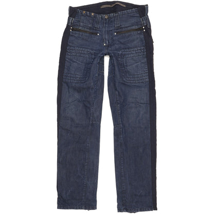 G-Star Track Men Blue Straight Regular Jeans W32 L33