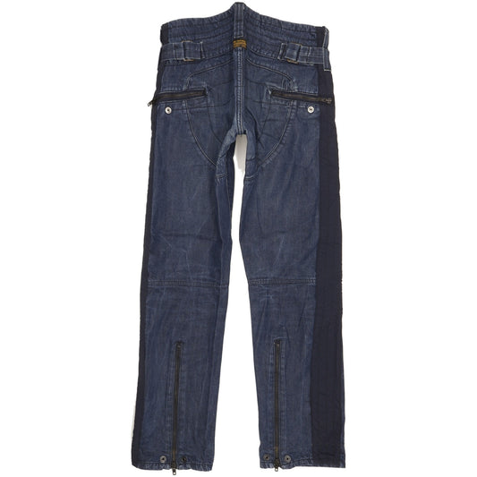 G-Star Track Men Blue Straight Regular Jeans W32 L33