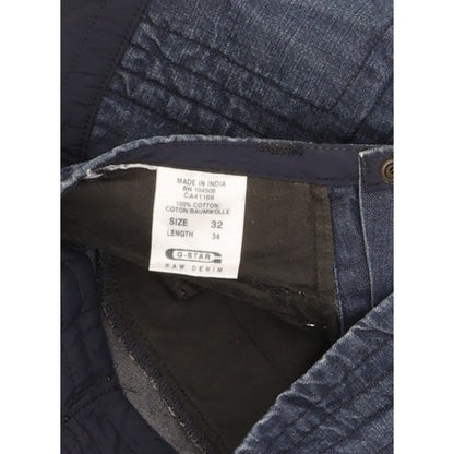 G-Star Track Men Blue Straight Regular Jeans W32 L33