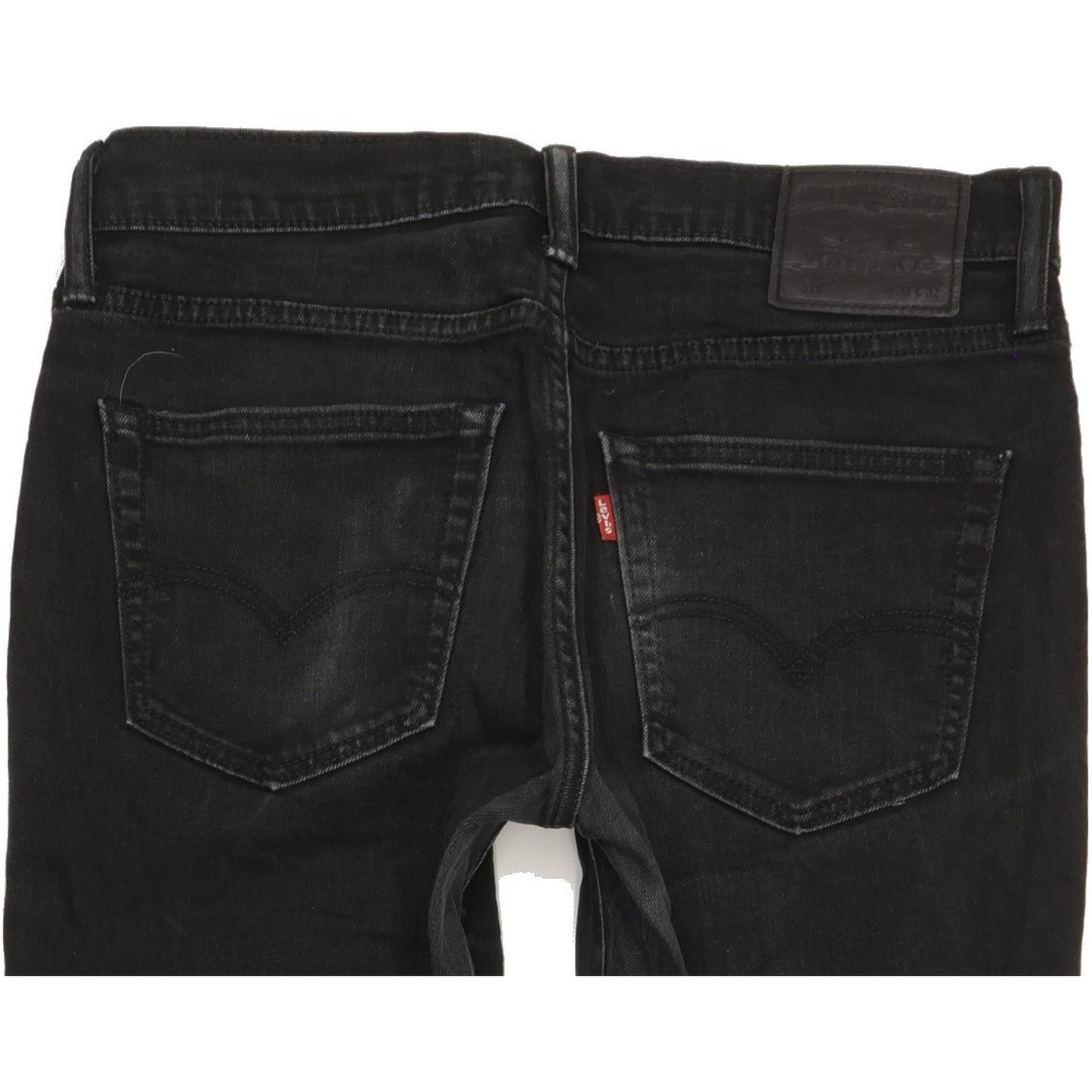 Levi's 511 Men Black Straight Slim Stretch Jeans W32 L32