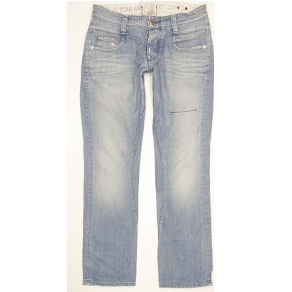 G-Star Men Blue Straight Regular Jeans W32 L32