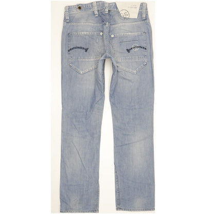 G-Star Men Blue Straight Regular Jeans W32 L32