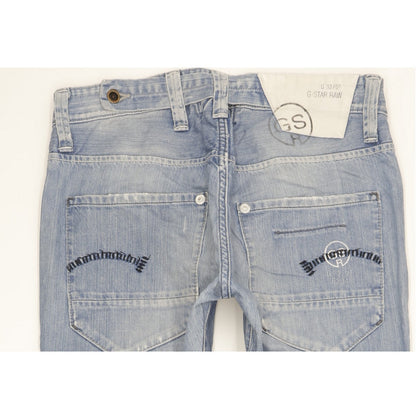 G-Star Men Blue Straight Regular Jeans W32 L32