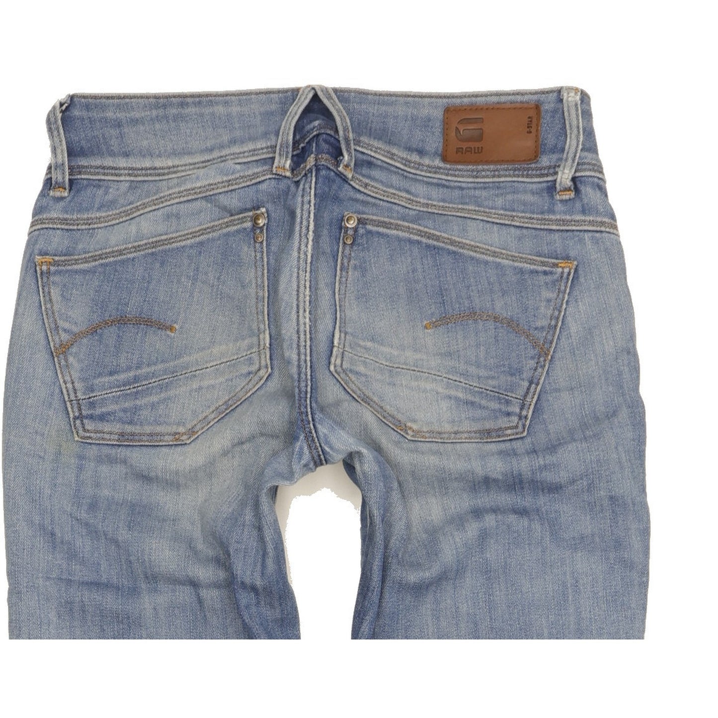 G-Star Lynn Women Blue Skinny Slim Stretch Jeans W26 L30