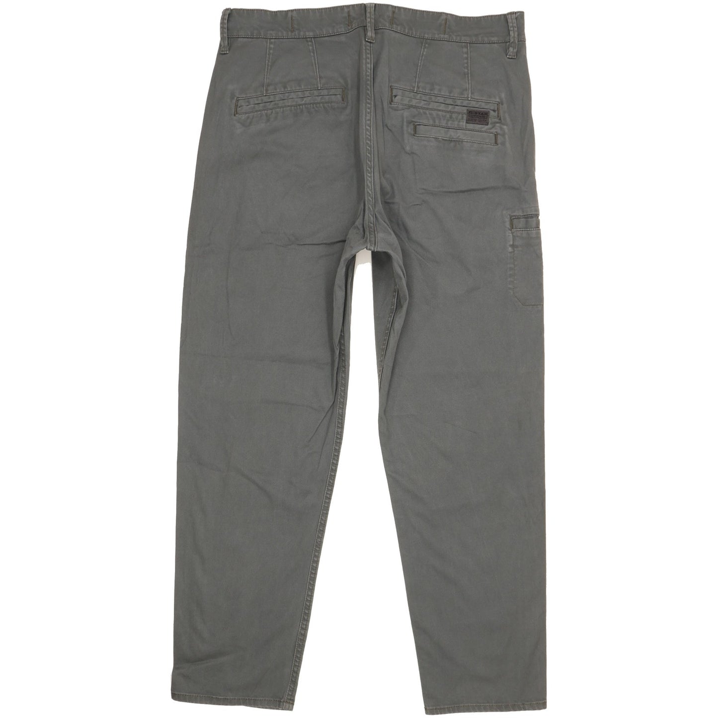 G-Star Boyfriend Men Green Tapered Loose Chino Stretch Jeans W30 L30