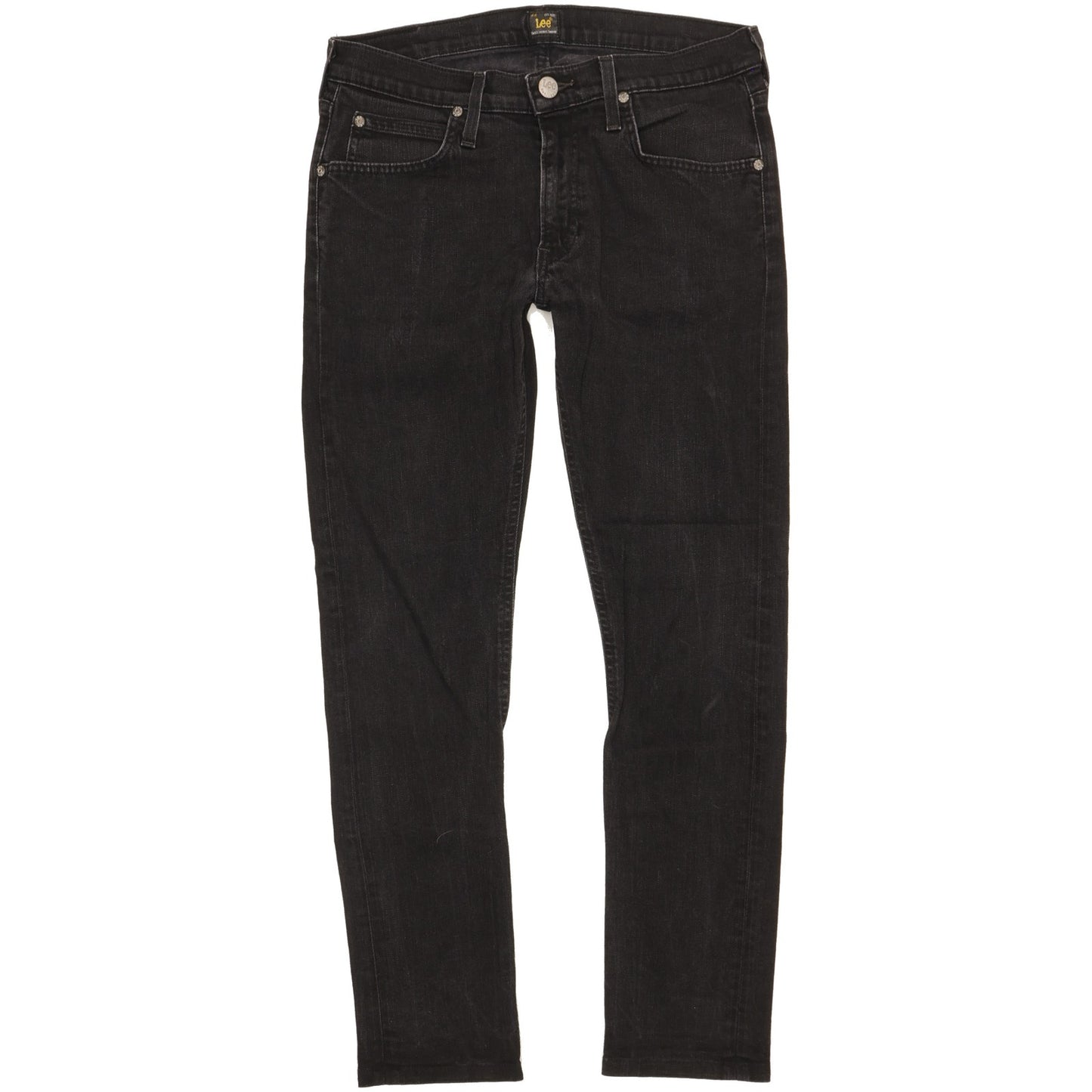 Lee Men Black Skinny Slim Stretch Jeans W30 L29