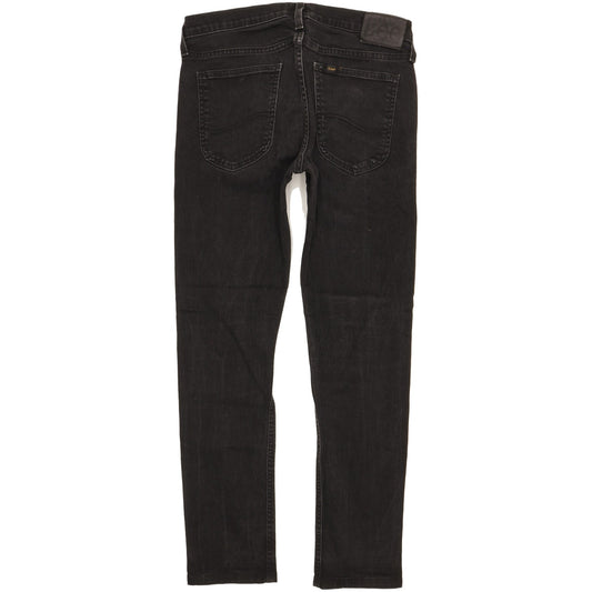 Lee Men Black Skinny Slim Stretch Jeans W30 L29