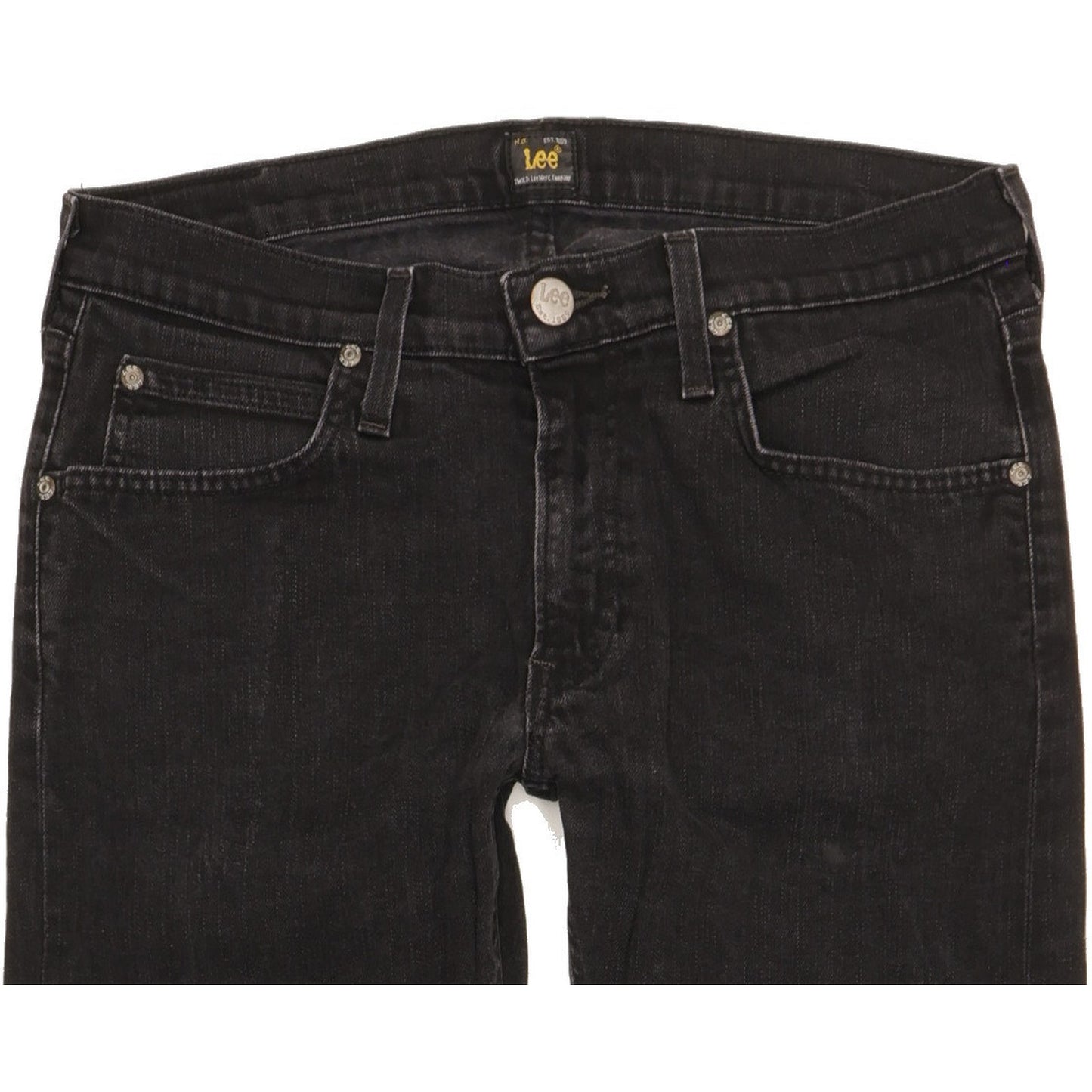 Lee Men Black Skinny Slim Stretch Jeans W30 L29