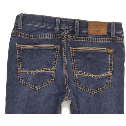 Pioneer Rando Men Blue Straight Regular Stretch Jeans W32 L32