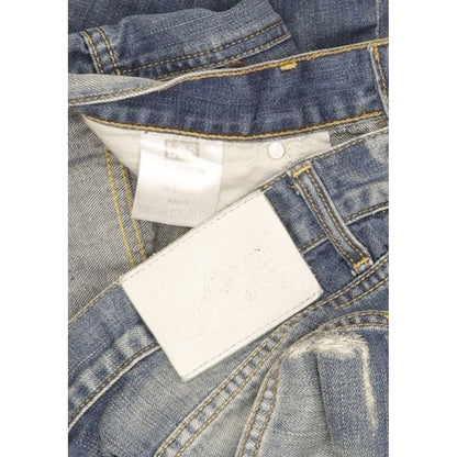 Lee Knox Men Blue Straight Regular Jeans W34 L32