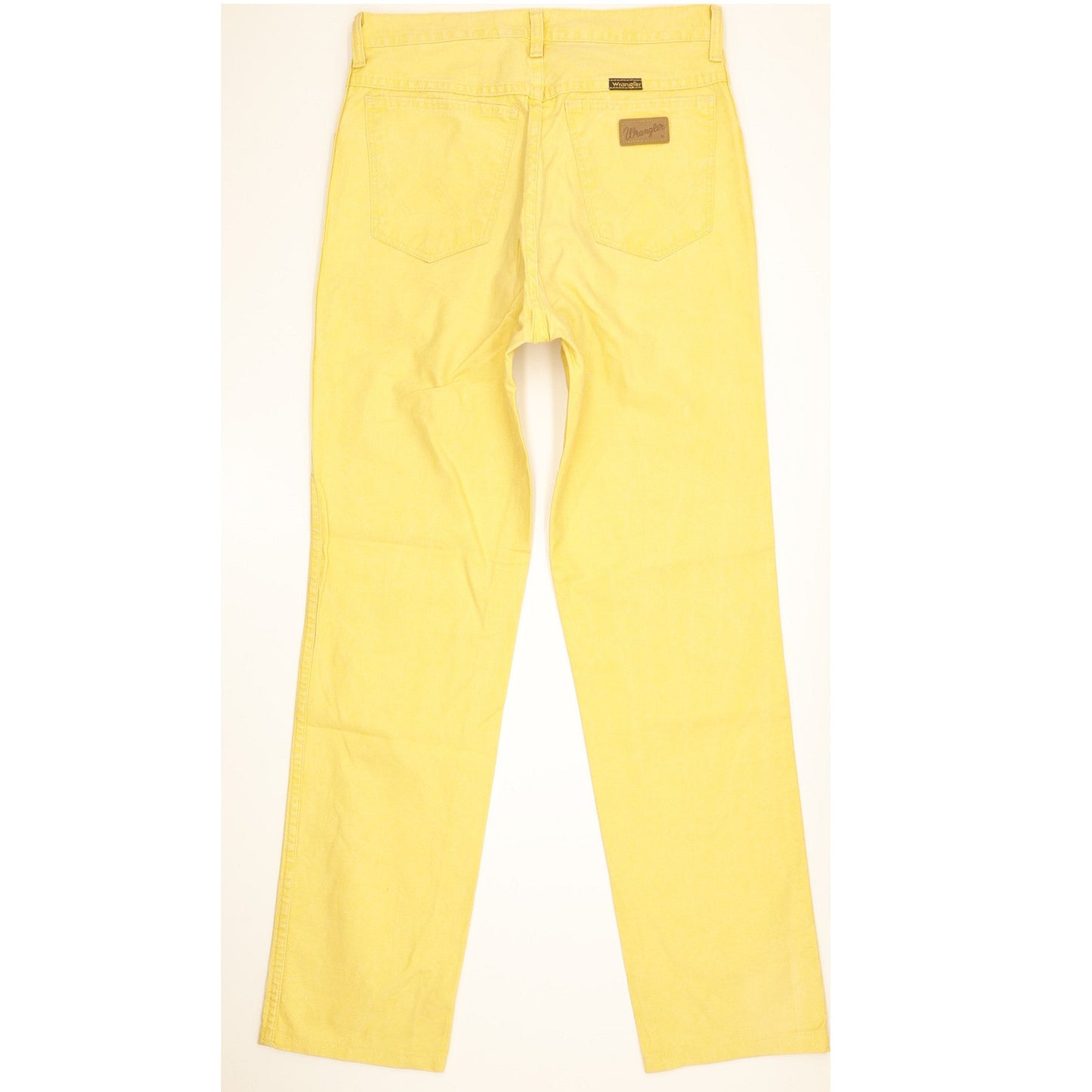 Wrangler Men Yellow Straight Slim Jeans W32 L30