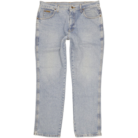 Wrangler Men Blue Straight Regular Jeans W34 L30