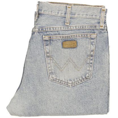 Wrangler Men Blue Straight Regular Jeans W34 L30
