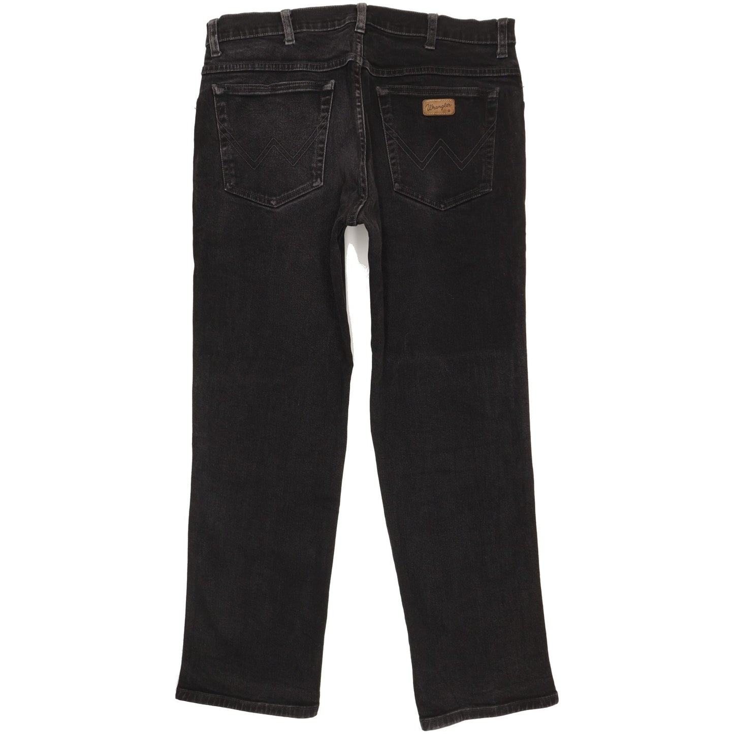 Wrangler Texas Men Black Straight Regular Jeans W36 L29