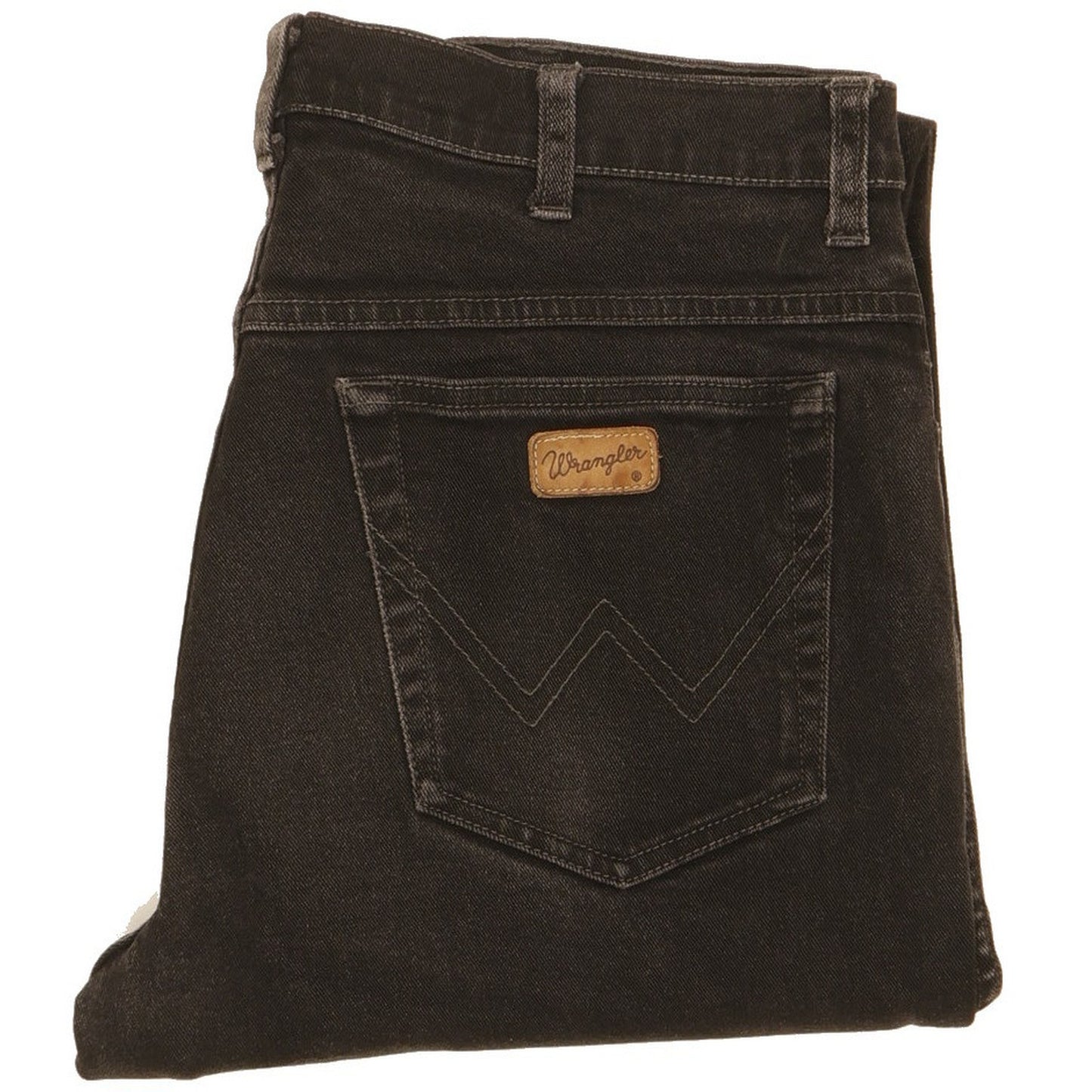 Wrangler Texas Men Black Straight Regular Jeans W36 L29