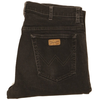 Wrangler Texas Men Black Straight Regular Jeans W36 L29