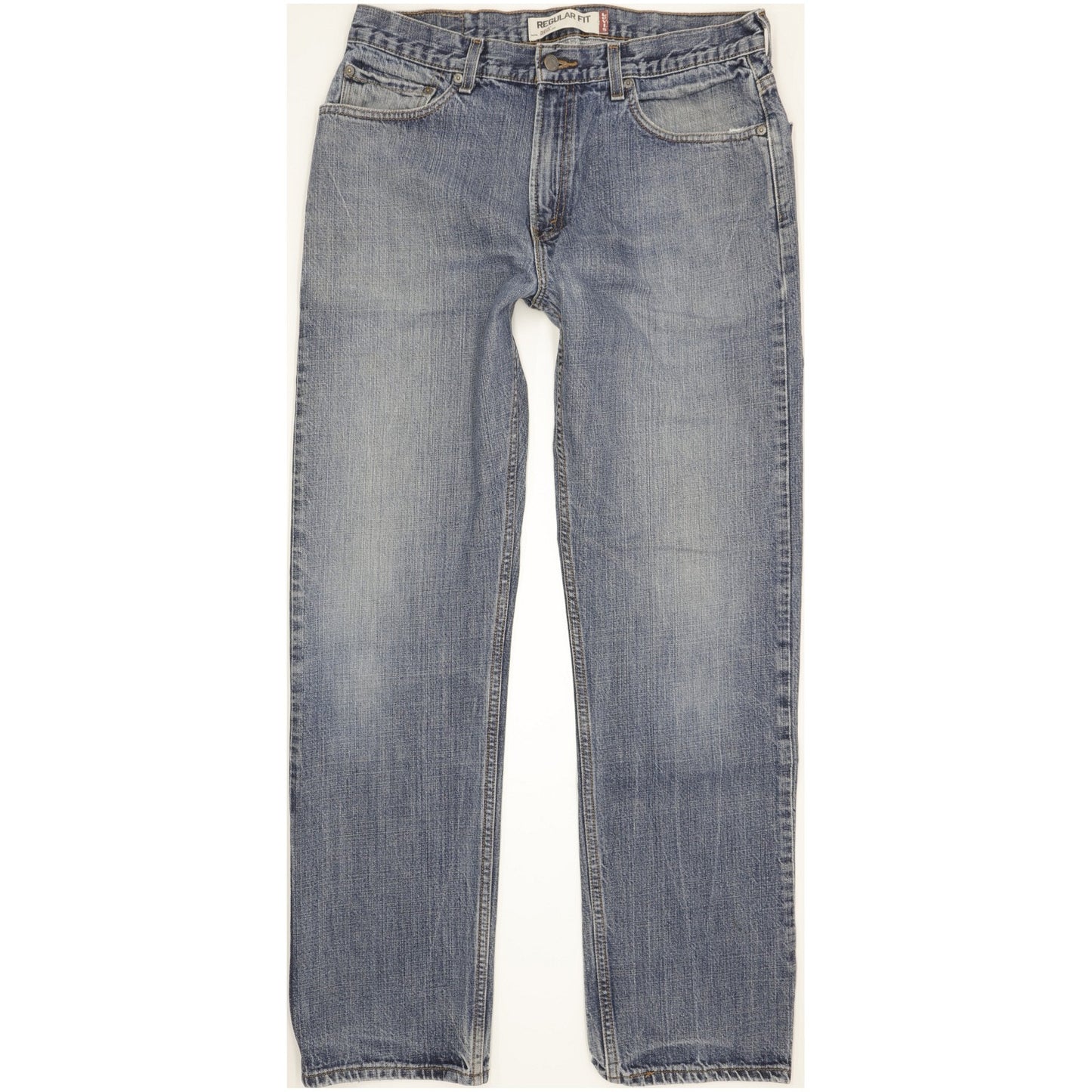 Levi's 505 Men Blue Straight Regular Jeans W34 L33
