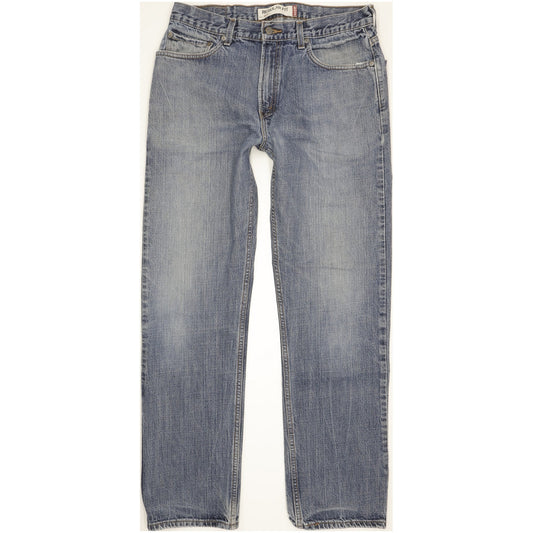 Levi's 505 Men Blue Straight Regular Jeans W34 L33