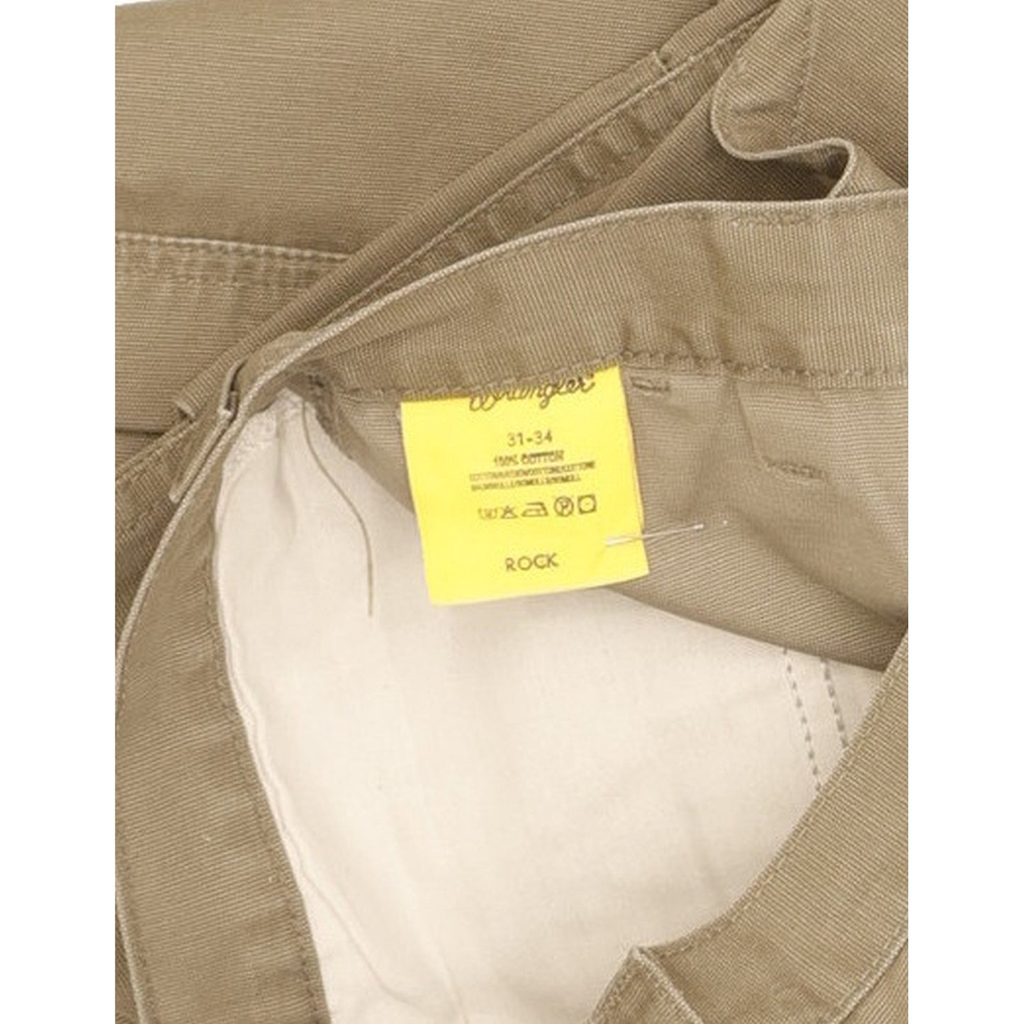 Wrangler Rock Men Grey Straight Regular Jeans W31 L33