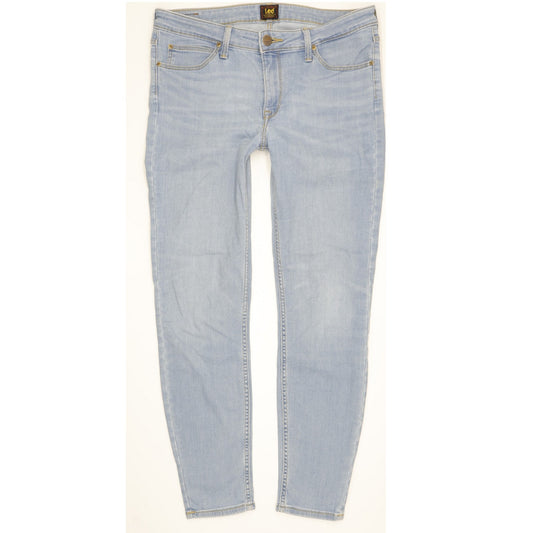 Lee Scarlett Women Blue Skinny Slim Stretch Jeans W32 L28