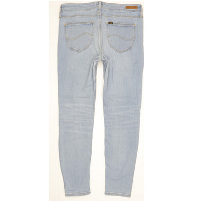 Lee Scarlett Women Blue Skinny Slim Stretch Jeans W32 L28