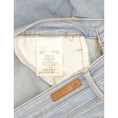 Lee Scarlett Women Blue Skinny Slim Stretch Jeans W32 L28