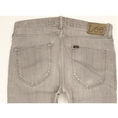 Lee Arvin Men Grey Skinny Slim Stretch Jeans W31 L31