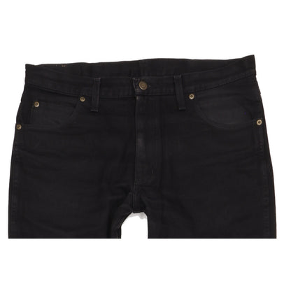 Wrangler Men Black Straight Regular Jeans W34 L33