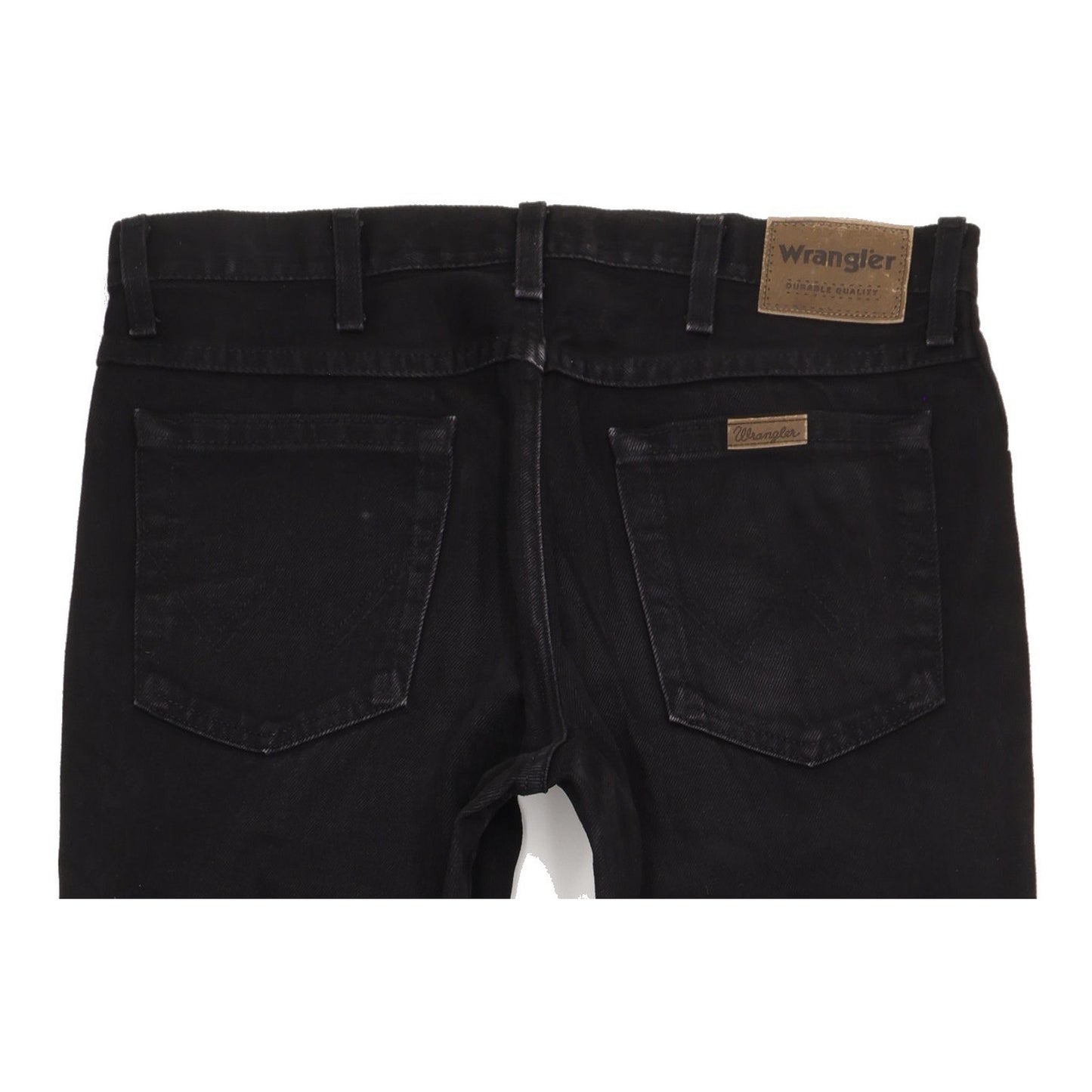 Wrangler Men Black Straight Regular Jeans W34 L33