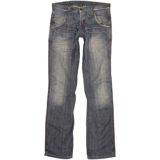 Wrangler Floyd Men Blue Straight Slim Jeans W30 L35