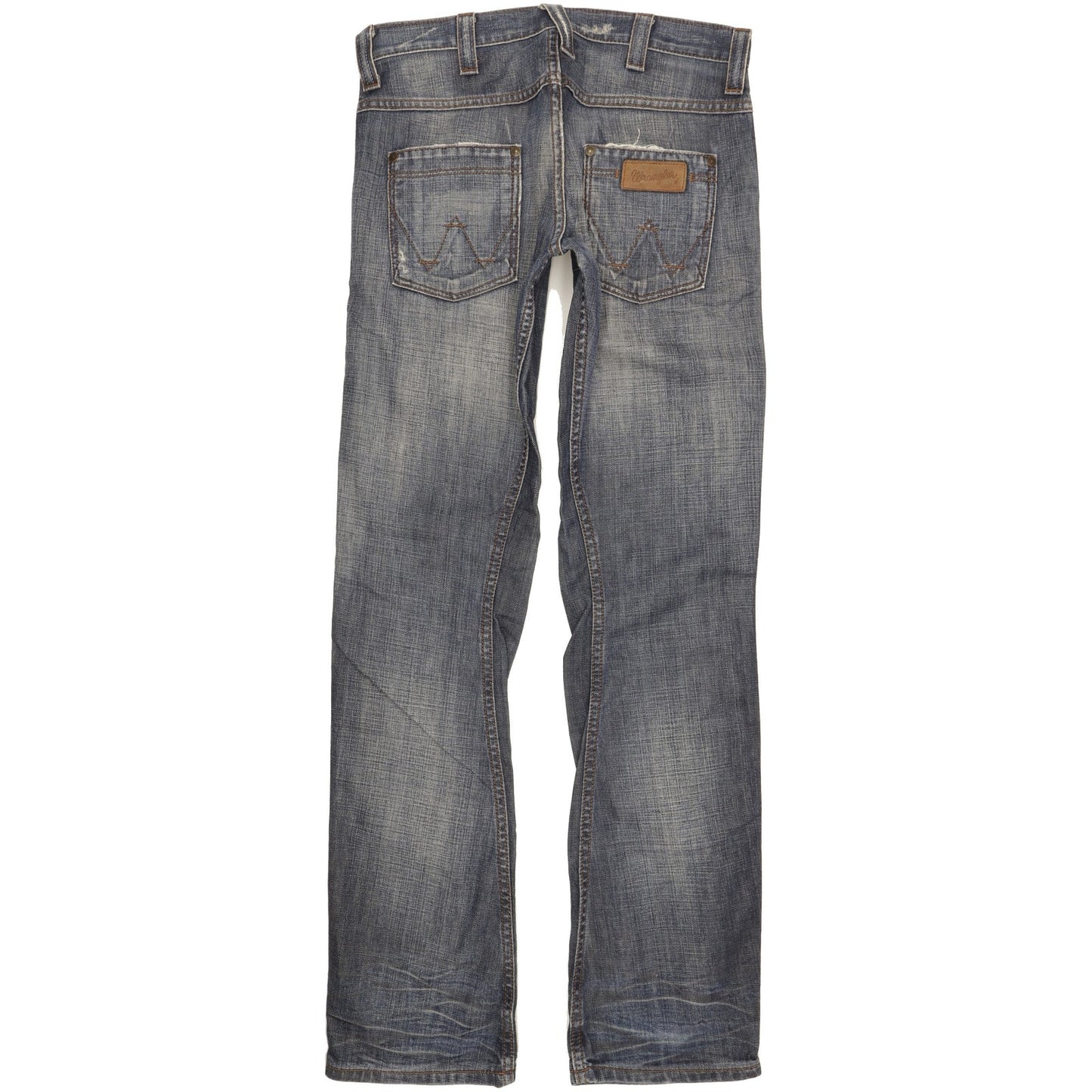 Wrangler Floyd Men Blue Straight Slim Jeans W30 L35